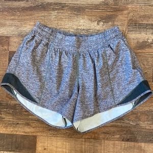 Lululemon 4 inch hottie hot low rise shorts
